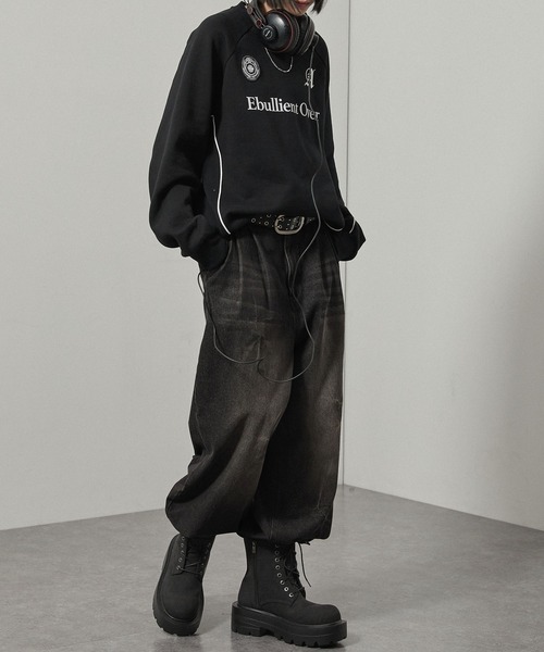 Alfred Alex(アルフレッドアレックス)の「【Alfred Alex】Chunky High-Sole Boots/ハイソール サイドジップブーツ(ブーツ・メンズ・ブラウン/ブラック・L/M/S)」の7枚目の写真