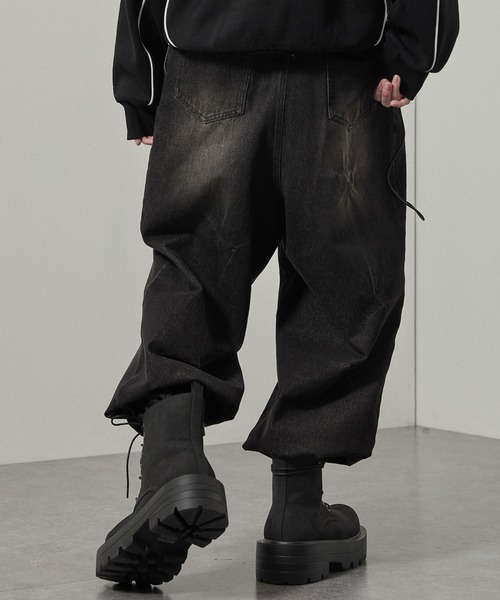 Alfred Alex(アルフレッドアレックス)の「【Alfred Alex】Chunky High-Sole Boots/ハイソール サイドジップブーツ(ブーツ・メンズ・ブラウン/ブラック・L/M/S)」の11枚目の写真