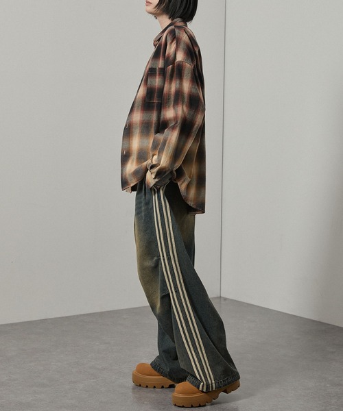 Alfred Alex(アルフレッドアレックス)の「【Alfred Alex】Chunky High-Sole Boots/ハイソール サイドジップブーツ(ブーツ・メンズ・ブラウン/ブラック・L/M/S)」の20枚目の写真