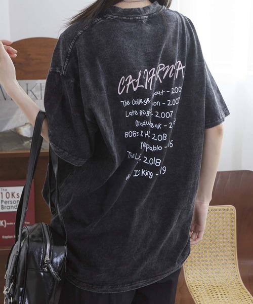 MAISON DE THERESE（メゾン ド テレーズ）の「プリントロゴビッグサイズTシャツ（Tシャツ/カットソー・レディース・ブラック・L）」の7枚目の写真