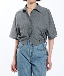 PUBLIC TOKYO | エアサッカードロストシャツ(シャツ/ブラウス)