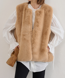 LANCER/ランサー  クルーネック ベスト