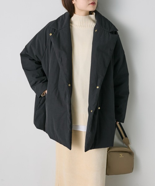 WEB限定】中綿テーラードジャケット（テーラードジャケット）｜PUAL CE