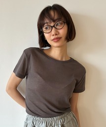 FUULLY STUDIO（フーリィーステューディオ）の「シアーハーフスリーブTEE（Tシャツ/カットソー）」