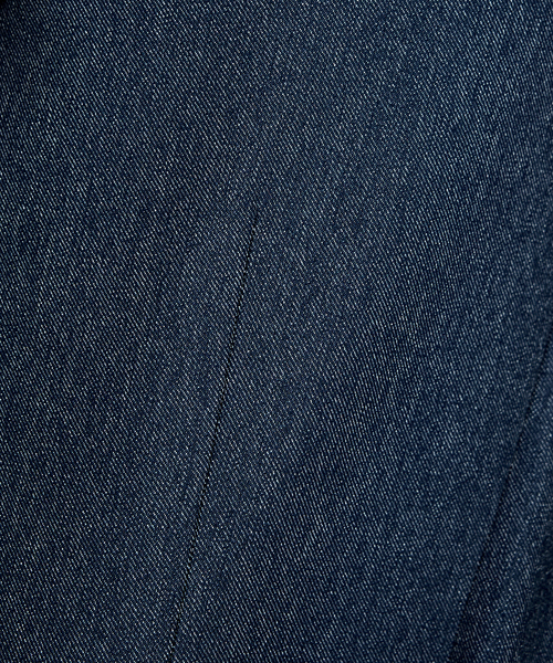 ABAHOUSE（アバハウス）の「【セットアップ対応】デニムライク ジャケット / FLEX JACKET / 2WAYストレッチ 防シワ性 手洗い可（セットアップ・メンズ・ブラウン/ダークネイビー/インディゴブルー・44/46/48/50）」の14枚目の写真