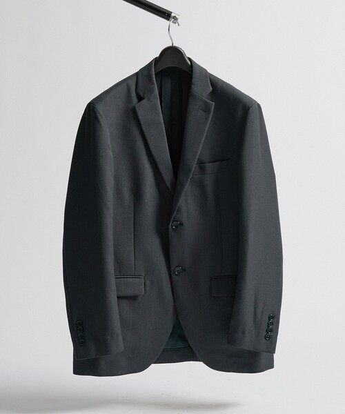 ABAHOUSE(アバハウス)の「【セットアップ対応】デニムライク ジャケット / FLEX JACKET / 2WAYストレッチ 防シワ性 手洗い可(セットアップ・メンズ・ブラウン/ダークネイビー/インディゴブルー/スミクロ・44/46/48/50)」の16枚目の写真