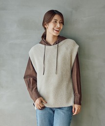 FOUND GOOD | シャギーニットベスト(ベスト)