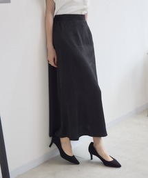 RU.TI.LE（ルチル）の「【RU.TI.LE】ワッシャーサテンナロースカート（スカート）」