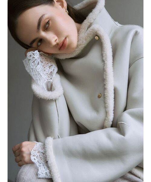 laguna moonムートンコート ラグナムーン ボアムートンジャケット Laguna Moon⁄ラグナムーンの