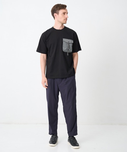WHITE MOUNTAINEERING(ホワイトマウンテニアリング)の「【White Mountaineering / ホワイトマウンテニアリング】TAPE POCKET T-SHIRT(Tシャツ/カットソー・メンズ・カーキ/ブラック/ベージュ・2/1/0/3)」の13枚目の写真