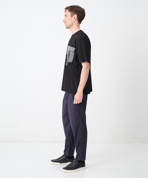 WHITE MOUNTAINEERING(ホワイトマウンテニアリング)の「【White Mountaineering / ホワイトマウンテニアリング】TAPE POCKET T-SHIRT(Tシャツ/カットソー・メンズ・カーキ/ブラック/ベージュ・2/1/0/3)」の14枚目の写真