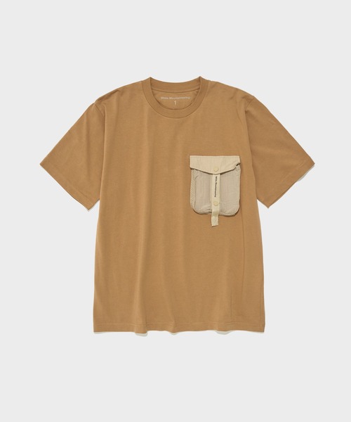 WHITE MOUNTAINEERING(ホワイトマウンテニアリング)の「【White Mountaineering / ホワイトマウンテニアリング】TAPE POCKET T-SHIRT(Tシャツ/カットソー・メンズ・カーキ/ブラック/ベージュ・2/1/0/3/000)」の20枚目の写真