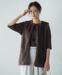 ECOPELフェイクファージャケット