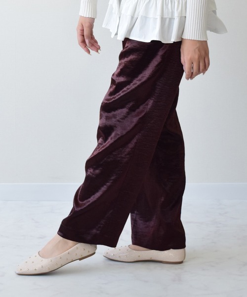 Bridget Birkin（ブリジットバーキン）の「【Bridget Birkin】ドットビジューグリッターフラットシューズ(551540)（バレエシューズ・レディース・ゴールド/シルバー系その他/ブラック系その他・24/23.5/23/22.5/24.5）」の13枚目の写真