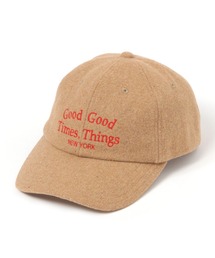 【daily CLIP】odds ポイント刺繍CAP