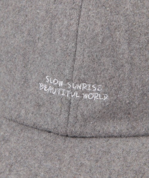 studio CLIP（スタディオクリップ）の「【daily CLIP】odds ポイント刺繍CAP（キャップ・レディース・グレー/ベージュ・FREE）」の8枚目の写真