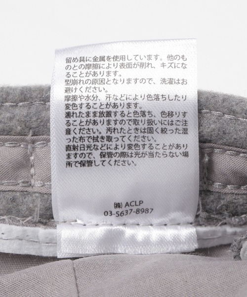 studio CLIP（スタディオクリップ）の「【daily CLIP】odds ポイント刺繍CAP（キャップ・レディース・グレー/ベージュ・FREE）」の14枚目の写真