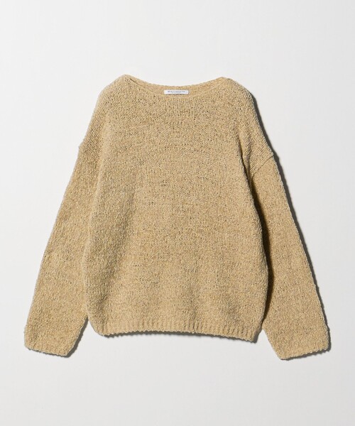 BEAUTY&YOUTH UNITED ARROWS（ビューティーアンドユースユナイテッドアローズ）の「テープヤーン ニットプルオーバー（ニット/セーター・レディース・ブラック/ベージュ/オフホワイト・FREE）」の18枚目の写真