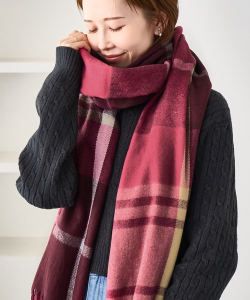 ROPE' PICNIC（ロペピクニック）の「チェックストール（ストール