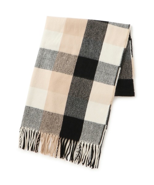 ROPE' PICNIC（ロペピクニック）の「チェックストール（ストール/ショール・レディース・ベージュ/ブルー系その他4/レッド系その他・FREE）」の4枚目の写真