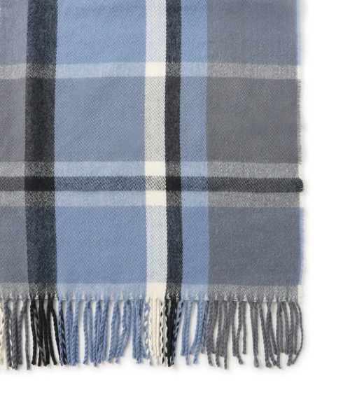 ROPE' PICNIC（ロペピクニック）の「チェックストール（ストール/ショール・レディース・ベージュ/ブルー系その他4/レッド系その他・FREE）」の9枚目の写真