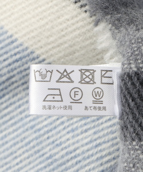 ROPE' PICNIC（ロペピクニック）の「チェックストール（ストール/ショール・レディース・ベージュ/ブルー系その他4/レッド系その他・FREE）」の11枚目の写真