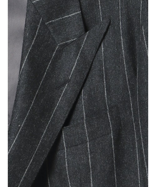 SUIT SQUARE（スーツスクエア）の「GOOVI ダブルブレストジャケット ウール（テーラードジャケット・メンズ・グレー系・1/2/3）」の4枚目の写真