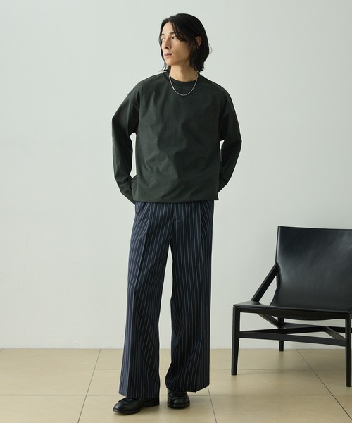 セール】ドローストリング ストレッチ オーバーサイズロング