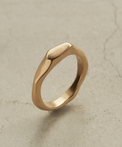 TEN.(テン)の「18KGP チゼルリング(17~21号)(リング・レディース・ゴールド・#9/#11/#13/#15/#17/#19/#21)」の9枚目の写真