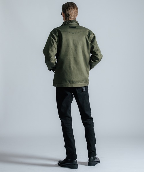 CRIMIE（クライミー）の「BOBBY 3 BOA JACKET（ブルゾン・メンズ・ブラック/カーキ・S/M/L/XL/XXL）」の12枚目の写真