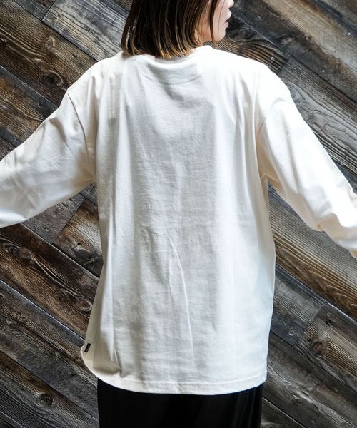 BILLABONG(ビラボン)の「BILLABONG メンズ SIGN ロンT 【OVER FIT】 【2025年秋冬モデル】/ビラボンロゴフロントプリント長袖ロンT(Tシャツ/カットソー・メンズ・ブルー系その他/クリーム/ホワイト・X-LARGE/LARGE/MEDIUM)」の15枚目の写真