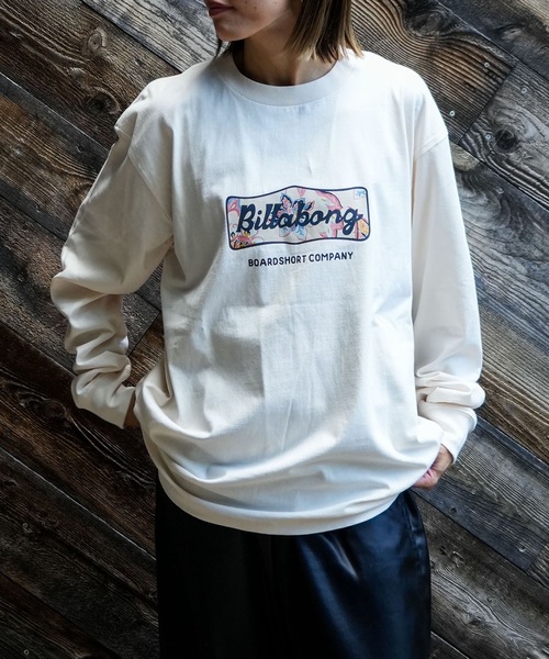 BILLABONG(ビラボン)の「BILLABONG メンズ SIGN ロンT 【OVER FIT】 【2025年秋冬モデル】/ビラボンロゴフロントプリント長袖ロンT(Tシャツ/カットソー・メンズ・ブルー系その他/クリーム/ホワイト・X-LARGE/LARGE/MEDIUM)」の16枚目の写真