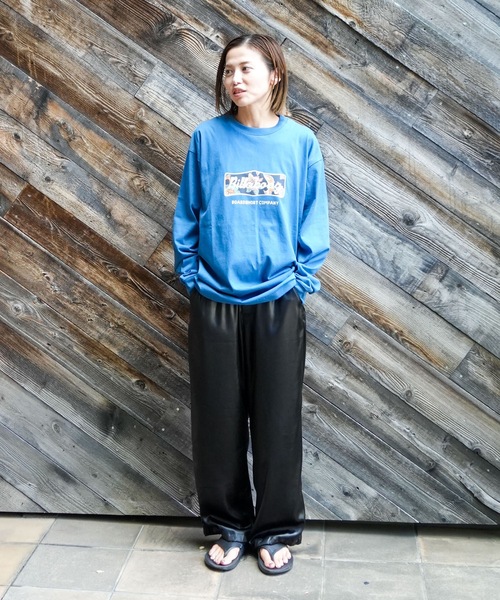 BILLABONG(ビラボン)の「BILLABONG メンズ SIGN ロンT 【OVER FIT】 【2025年秋冬モデル】/ビラボンロゴフロントプリント長袖ロンT(Tシャツ/カットソー・メンズ・ブルー系その他/クリーム/ホワイト・X-LARGE/LARGE/MEDIUM)」の19枚目の写真