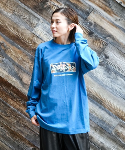 BILLABONG(ビラボン)の「BILLABONG メンズ SIGN ロンT 【OVER FIT】 【2025年秋冬モデル】/ビラボンロゴフロントプリント長袖ロンT(Tシャツ/カットソー・メンズ・ブルー系その他/クリーム/ホワイト・X-LARGE/LARGE/MEDIUM)」の22枚目の写真