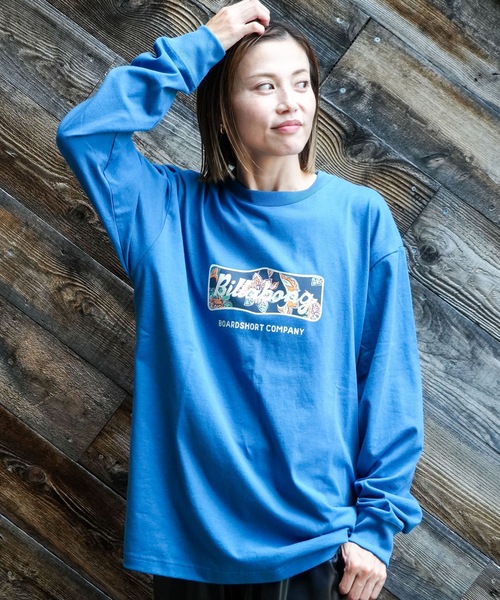 BILLABONG(ビラボン)の「BILLABONG メンズ SIGN ロンT 【OVER FIT】 【2025年秋冬モデル】/ビラボンロゴフロントプリント長袖ロンT(Tシャツ/カットソー・メンズ・ブルー系その他/クリーム/ホワイト・X-LARGE/LARGE/MEDIUM)」の21枚目の写真