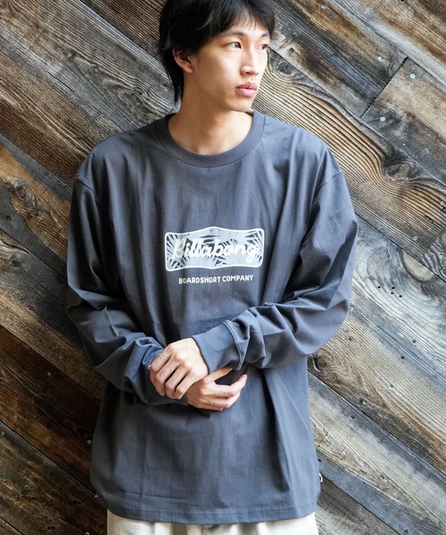 BILLABONG(ビラボン)の「BILLABONG メンズ SIGN ロンT 【OVER FIT】 【2025年秋冬モデル】/ビラボンロゴフロントプリント長袖ロンT(Tシャツ/カットソー・メンズ・ブルー系その他/クリーム/ホワイト・X-LARGE/LARGE/MEDIUM)」の7枚目の写真