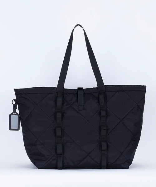 WEEKEND(ER)(ウィークエンダー)の「WEEKEND(ER) QUILTED TOTE(トートバッグ・メンズ・ブラック/ベージュ/ブルー/カモフラージュ・FREE)」の5枚目の写真