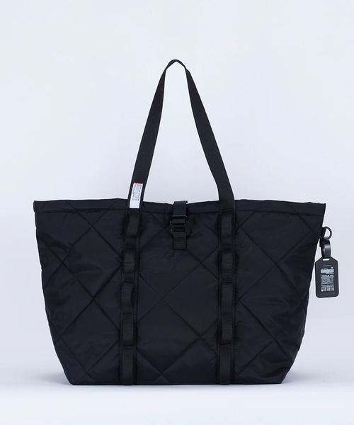 WEEKEND(ER)(ウィークエンダー)の「WEEKEND(ER) QUILTED TOTE(トートバッグ・メンズ・ブラック/ベージュ/ブルー/カモフラージュ・FREE)」の21枚目の写真