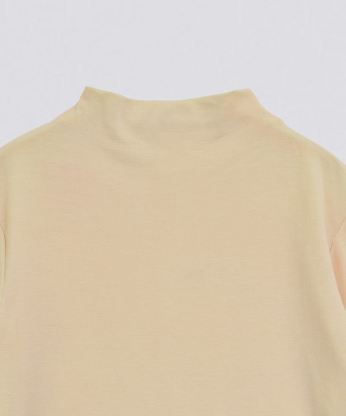 kiehtova（キエトヴァ）の「【kiehtova】SMOOTH SIDE SLIT TOPS/スムース サイドスリット トップス KTWR45（Tシャツ/カットソー・レディース・グレー/アイボリー/ブラック・FREE）」の18枚目の写真