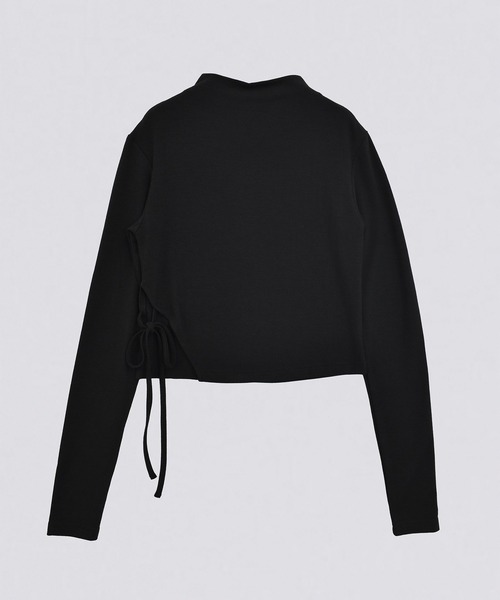 kiehtova（キエトヴァ）の「【kiehtova】SMOOTH SIDE SLIT TOPS/スムース サイドスリット トップス KTWR45（Tシャツ/カットソー・レディース・グレー/アイボリー/ブラック・FREE）」の13枚目の写真