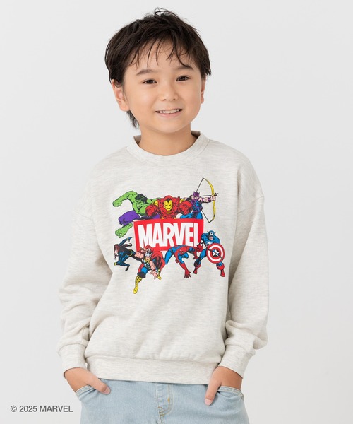 MARVEL（マーベル）の「〈マーベル〉裏毛トレーナー（スウェット・キッズ・A/B/C/D/E/F・110cm/100cm/120cm/130cm/140cm）」の5枚目の写真