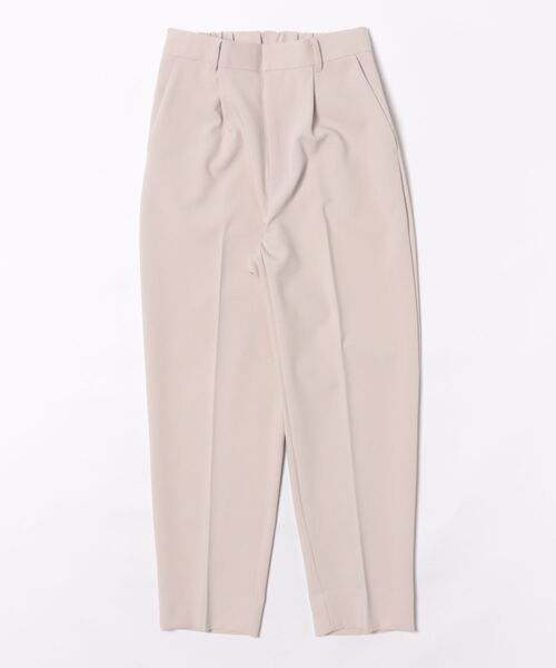 INTERPLANET（インタープラネット）の「ＴＲダブルクロステーパードパンツ（その他パンツ・レディース・ブラック/グレイッシュベージュ・FREE）」の13枚目の写真