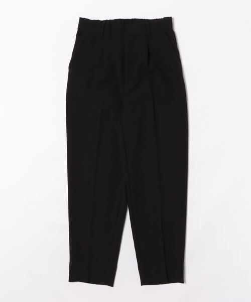 INTERPLANET（インタープラネット）の「ＴＲダブルクロステーパードパンツ（その他パンツ・レディース・ブラック/グレイッシュベージュ・FREE）」の6枚目の写真