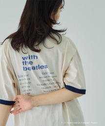 VICKY（ビッキー）の「THE　BEATLESフォトツアーロゴT≪洗濯機で洗える≫（Tシャツ/カットソー）」