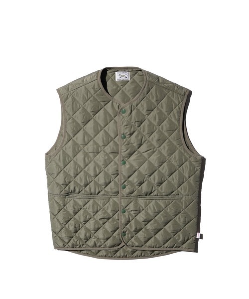 PENNEYS（ぺニーズ）の「PENNEY'S ぺニーズ / THE FOX STANDARD QUILT VEST（ベスト・メンズ・グレー/ブラウン/ネイビー/ブラック・LARGE/MEDIUM）」の3枚目の写真