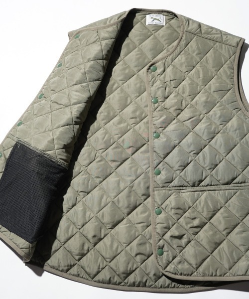 PENNEYS（ぺニーズ）の「PENNEY'S ぺニーズ / THE FOX STANDARD QUILT VEST（ベスト・メンズ・グレー/ブラウン/ネイビー/ブラック・LARGE/MEDIUM）」の18枚目の写真