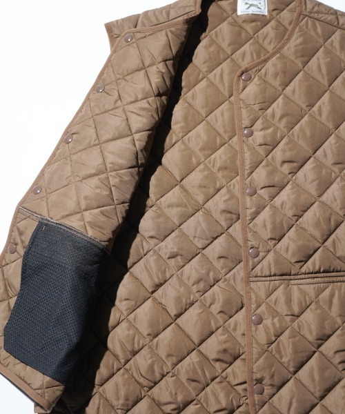 PENNEYS（ぺニーズ）の「PENNEY'S ぺニーズ / THE FOX STANDARD QUILT VEST（ベスト・メンズ・グレー/ブラウン/ネイビー/ブラック・LARGE/MEDIUM）」の22枚目の写真