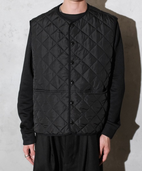 PENNEYS（ぺニーズ）の「PENNEY'S ぺニーズ / THE FOX STANDARD QUILT VEST（ベスト・メンズ・グレー/ブラウン/ネイビー/ブラック・LARGE/MEDIUM）」の13枚目の写真