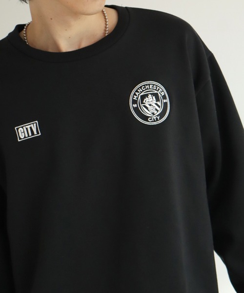 未使用保管品　旧ロゴ　スポンサー　刺繍　マンチェスターシティー 未使用保管品 旧ロゴ スポンサー 刺繍 マンチェスターシティー