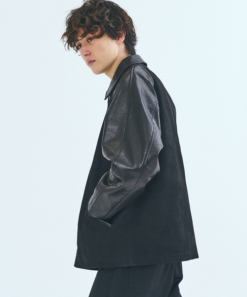 追加》【SKOOKUM / スクーカム】417別注 Leather AWARDブルゾン